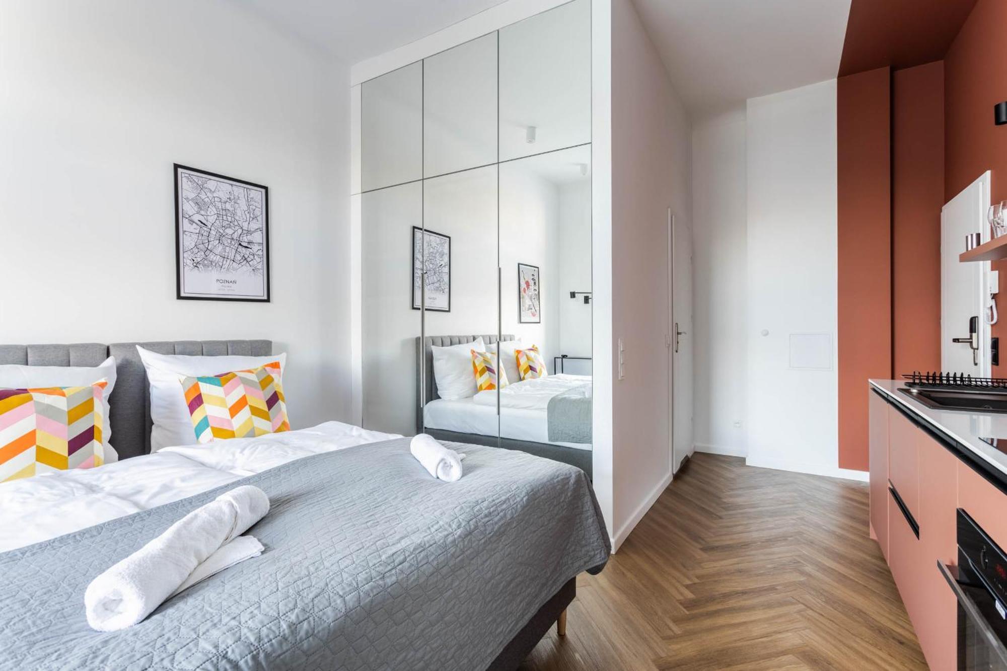 Przytulne I Komfortowe Studia Very Berry W Poznaniu By Noclegi Renters ภายนอก รูปภาพ